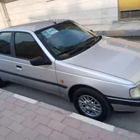 پژو 405مدل 98 دوگانه شرکتی رنگ نقرهای