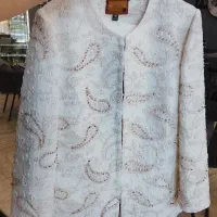 مانتو شلوار مجلسی سفید|لباس|ایلام, |دیوار