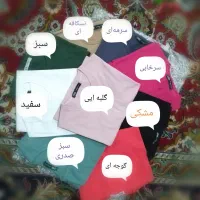 تیشرت ساده اسپرت نخ پنبه تابستانه