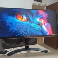 مانیتور استوک ۳۴ اینچ ال جی  4k پنل ips|قطعات و لوازم جانبی رایانه|شیراز, عفیف‌آباد|دیوار