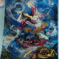 فروش تابلو فرش دستبافت|تابلو فرش|قم, کلهری|دیوار