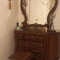 فروش تخت دونفره چوب گردو و محکم|تخت و سرویس خواب|پردیس, فاز ۱|دیوار