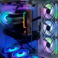 کامپیوتر گیمینگ نسل ۱۲ با مانیتور ۳۴ اینجی|رایانه رومیزی|قزوین, |دیوار