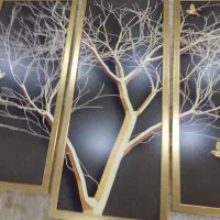 دو دست تابلو پازلی دکوراتیو|تابلو، نقاشی، عکس|بندر انزلی, ساحل قو|دیوار