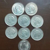 تعدادی سکه جمهوری وشاهی|کلکسیون سکه، تمبر، اسکناس|کرج, ساسانی (قلمستان)|دیوار