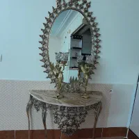 آینه کنسول برنج