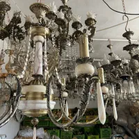 لوستر نئوکلاسیک|لوستر و چراغ آویز|اصفهان, بوستان ناژوان|دیوار