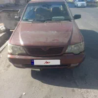 پراید ۱۳۲ دوگانه بیرون در حد خشک