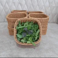 سبدبافی محصولات طرح حصیر|ظروف سرو و پذیرایی|شیراز, حافظیه|دیوار