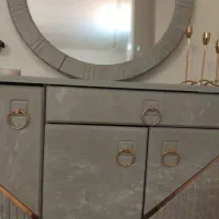 جاکفشی وآینه ومیزتلویزیون ست هم