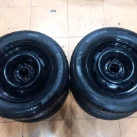 4 عدد رینگ 15 با لاسیتک 205 خارجی MATRAX درحد اک|قطعات یدکی و لوازم جانبی|اهواز, شهرک حفاری|دیوار