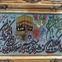 تابلو ون یکاد کد 1 برجسته و ابریشم دار