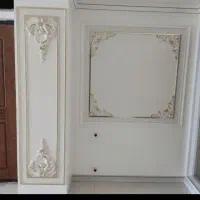 گچ بری و قاب بندی همراه رنگ|خدمات پیشه و مهارت|قم, پردیسان|دیوار