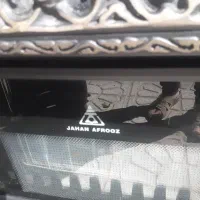 بخاری طرح شومینه تمام چدن نشکن|بخاری، هیتر، شومینه|قوچان, |دیوار