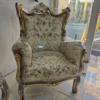 مبل سلطنتی ۹نفره تمام چوب راش|مبلمان خانگی و میز عسلی|اندیشه, اندیشه فاز ۳|دیوار