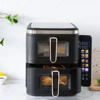 سرخ کن دو طبقه  2 المنت نقد و اقساط|اجاق گاز و لوازم برقی پخت‌وپز|برازجان, |دیوار