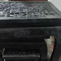 میزعسلی سه تایی منبت کاردست تایلندی قدیمی|مبلمان خانگی و میز عسلی|شیراز, ابیوردی|دیوار