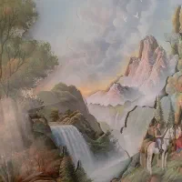 تابلو قدیمی سه بعدی|تابلو، نقاشی، عکس|هشتگرد, فاز ۷ مهستان|دیوار