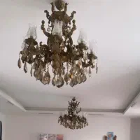 ۲ عدد لوستر برنج