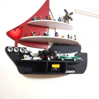 شلف اسباب بازی و لگو وسیله