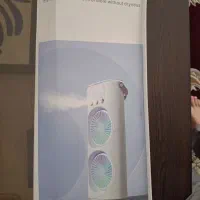 پنکه شارژی مه پاش چرخشی