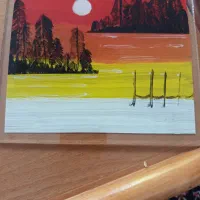 نقاشی روی شیشه