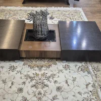 میز جلو مبلی و به همراه سه عدد میز عسلی|مبلمان خانگی و میز عسلی|گرگان, |دیوار