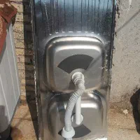 سینک دوقلو در حد نو|لوازم سرویس بهداشتی|مسجد سلیمان, |دیوار