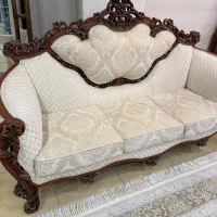 مبل با ناهار خوری ۸ نفره در حد نو|مبلمان خانگی و میز عسلی|محمدشهر, محمدشهر|دیوار