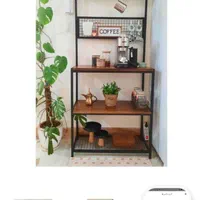 شلف استند کافی بار آشپزخانه|کتابخانه، شلف، قفسههای دیواری|رشت, کوی حسینی|دیوار