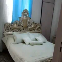 سرویس کامل تخت دونفره در حد نو  منبت کاری چوب هستش|تخت و سرویس خواب|قرچک, باقرآباد|دیوار