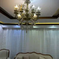 لوستر برنزی ۴شاخه ۸شعله