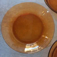 بشقاب عسلی خورشت خوری پیرکس عسلی|ظروف سرو و پذیرایی|کرج, شاهین‌ویلا|دیوار