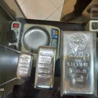 فروش انواع شمش نقره