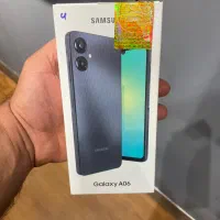 Samsung A06 آکبند مشکی 128 گیگ