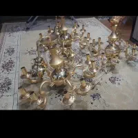 فروش ـ خریدار انواع لوستر برنجی و شیرالات