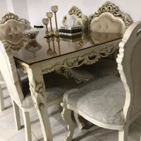 میزناهارخوری چوب راش ۶ نفره|میز و صندلی غذاخوری|کرج, شاهینویلا|دیوار