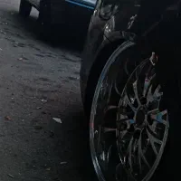 رینگ oz اصلی ۸ پیچ کروم همراه لاستیک چینی