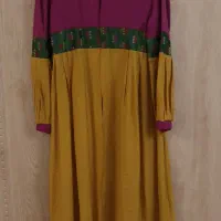 مانتو سیلک رنگی (برند آفتابگردون)