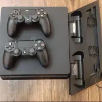 دستگاه ps4 پونصد اسلیم پونصد گیگ دو دسته کپی خور