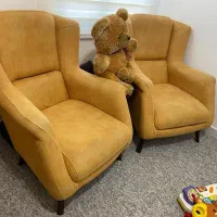 دو عدد مبل تکی|مبلمان خانگی و میز عسلی|جم, |دیوار