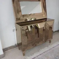 ست آینه کنسول تمام آینه نو