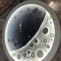 حراج تابلوماه تکسچر همراه با ساعت|ساعت دیواری و تزئینی|تهران, زعفرانیه|دیوار