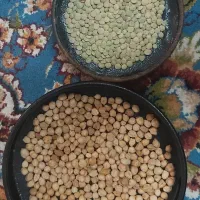 مقداری‌عدس‌نخود‌وگندم