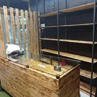 پروفیل و چوب روس|کتابخانه، شلف، قفسه‌های دیواری|رودسر, |دیوار