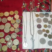 مقدار 50تا سکه زمان شاه و جدید