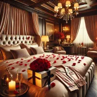 ست لباس راحتی ساتن (بهترین کادو برای خانم ها)