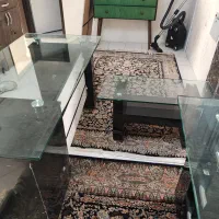 مبلمان اداری 12 نفره شیشه ای