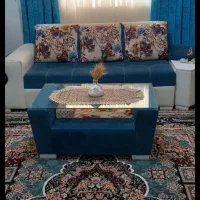 مبل ال همراه با کاناپه|مبلمان خانگی و میز عسلی|آستانه اشرفیه, |دیوار
