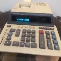 ماشین حساب شارپ۴۶۰۸ سالم وتمیز